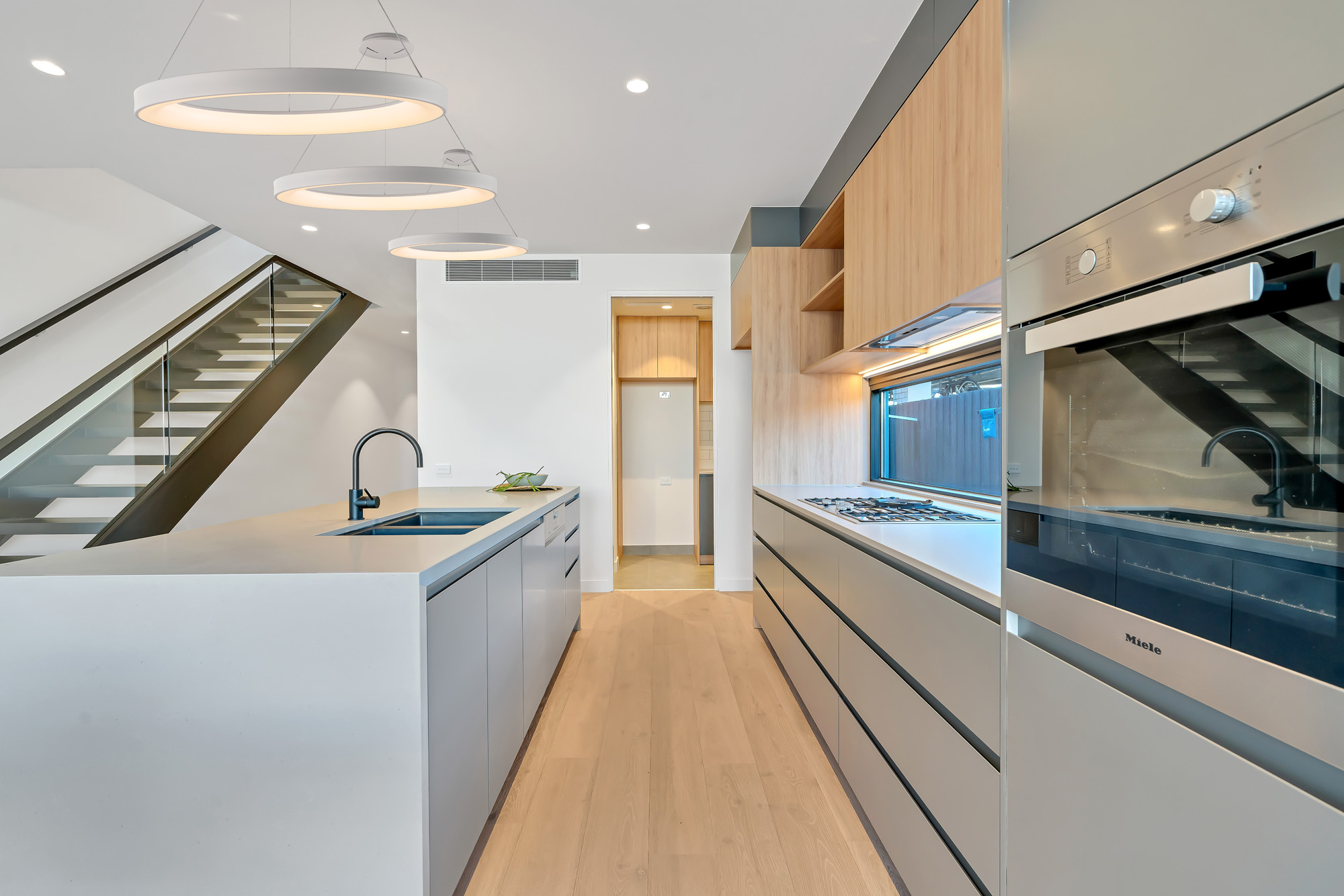 Niseko White Ceiling Lights Mantra Fusion Ring Pendants